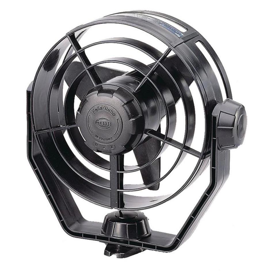 Hella Marine - 8EV 003 361-012 - FAN TURBO 24V BLACK HOUSING