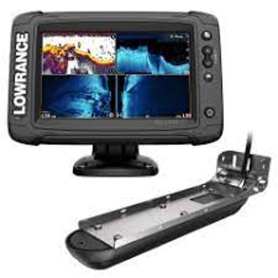 Lowrance - 000-14640-001 - Elite-7 Ti² ROW Active Imaging 3-in-1