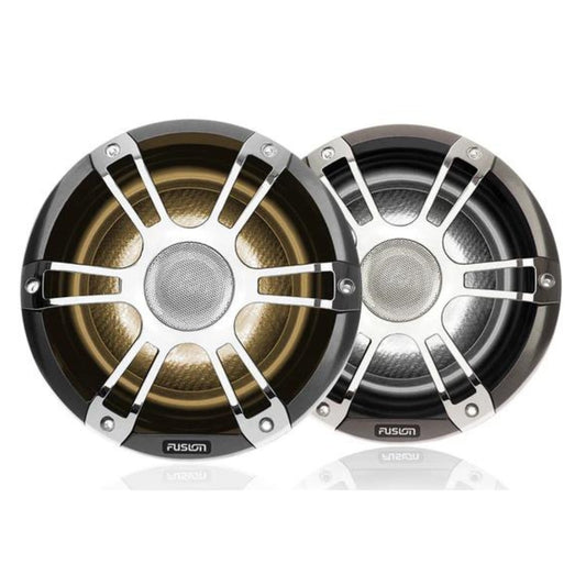 Fusion SG-FL882SPC / 010-02434-11 | Signature Series 8.8" 330 WATT Coaxial Sports Chrome Marine Speaker with LEDs