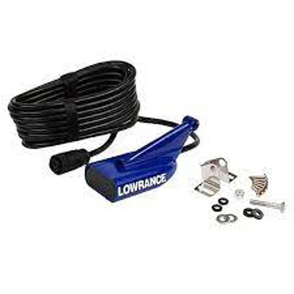 Lowrance - 000-12570-001 - HDI SKIMMER M/H 455/800 xSonic 9PIN CONNECTOR IN LOWRANCE BLUE