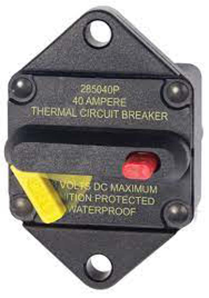 Blue Sea Systems - 7082-BSS - Circuit Breaker Buss 285 Panel 40A