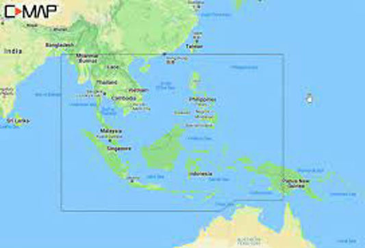 C-MAP - M-IN-Y203-MS - THAILAND,MALAYSIA,WEST INDONESIA-MAX-N+