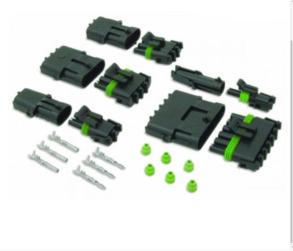 BEP-WP-6-WEATHER PACK 6 WAY PLUG & SOCKET